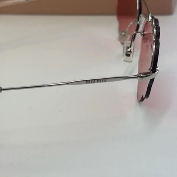 💯- New Authentic MIU MIU MU57U Irregular-Frame Sunglasses - Picture 8 of 14